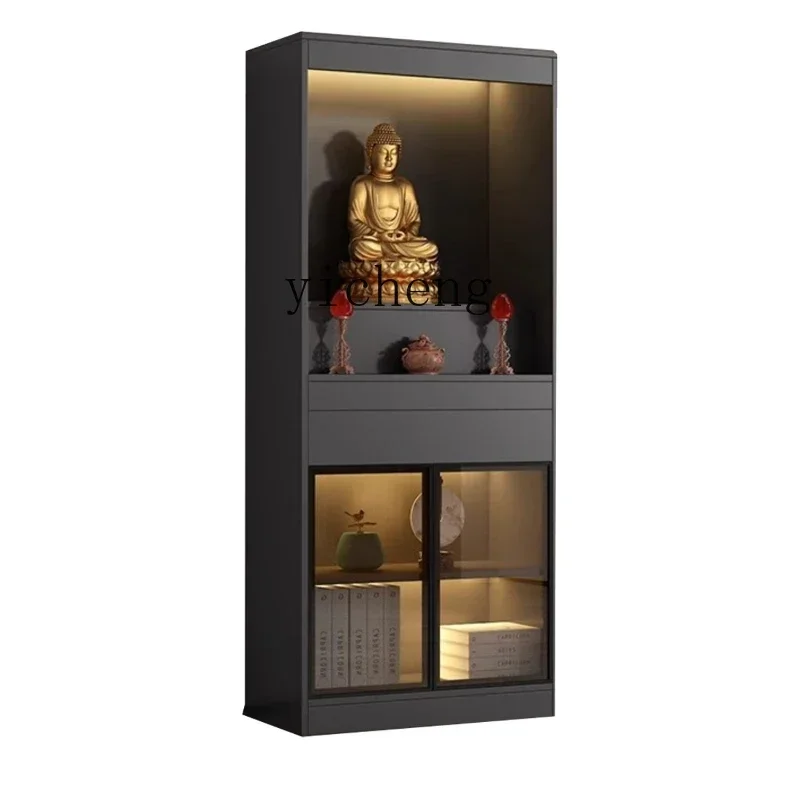 

New Chinese locker, worship altar, Buddhist shrine, God of Wealth cabinet, Bodhisattva altar
