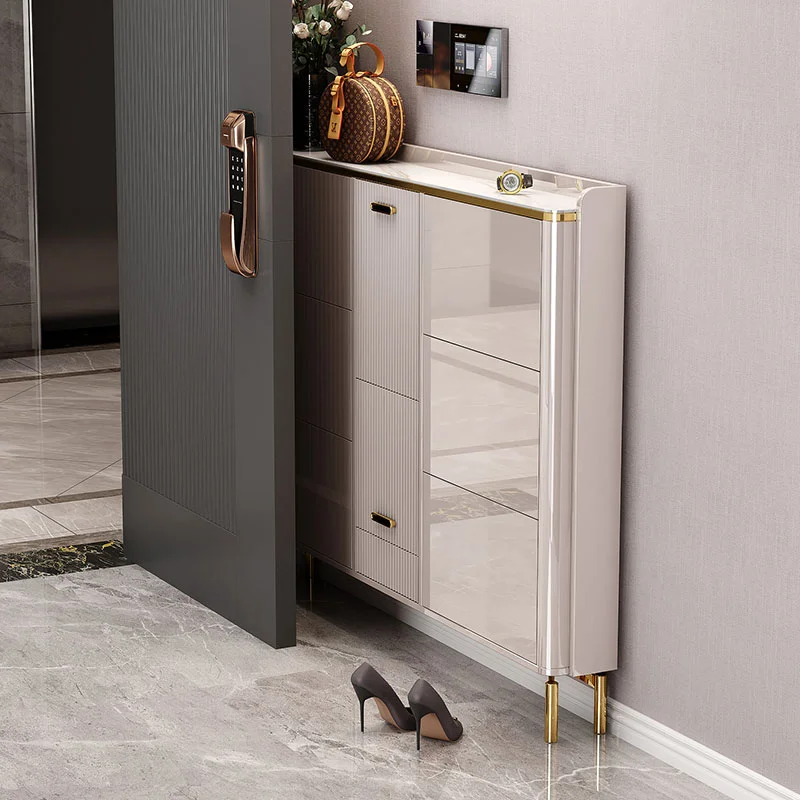 

Corridor Integrated Shoes Rack Wall Design Drawers Storage Shoe Rack Organizers Living Room Mueble Zapatero Cabinet Furniture