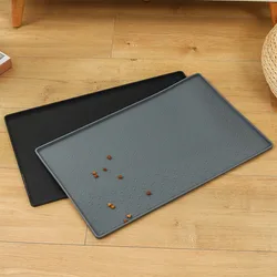 Pet Placemat Dog Food bowl Mat Cat Feed Mat Cat Dog Drinking Feeding Placemat Silicone Waterproof Pet Bowl Pad Feeder Mats