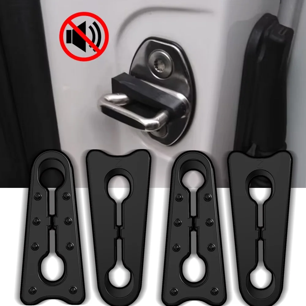 Shock Absorber Rubber For Renault Car Door Lock Buffer Damping Seal Pad Deadener Quiet Replacement Accessories