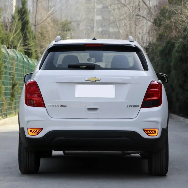 

Car LED Rear Bumper Lamps For Chevrolet Trax 2016 - 2018 Brake Light Turn Signal Backup Reflector Lamp Taillights Car Fog lamps