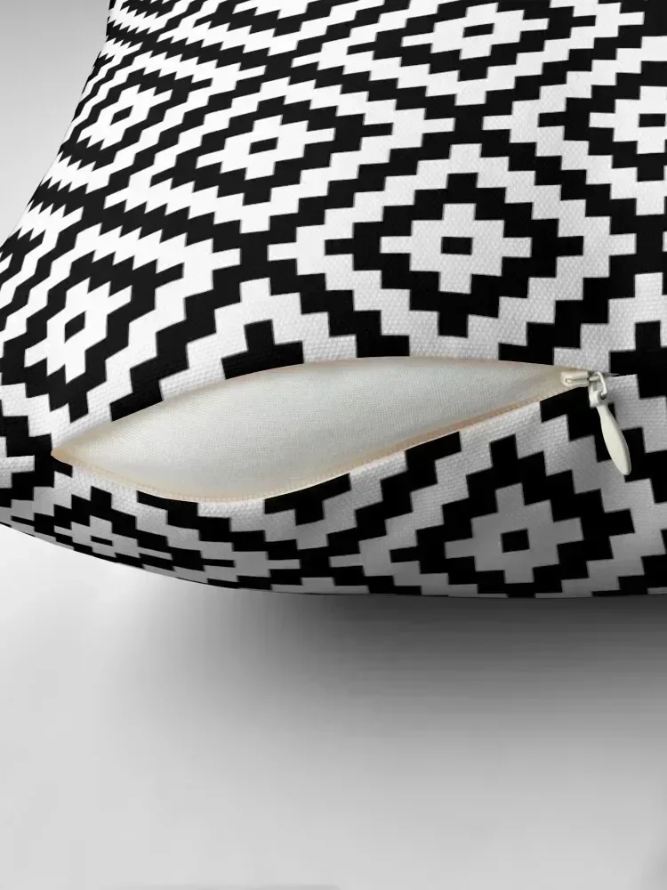 ازتيك رمز كتلة Ptn BW2 رمي وسادة عيد الميلاد المخدة كيس وسادة للديكور الوسائد وسادة الجمالية المخدة