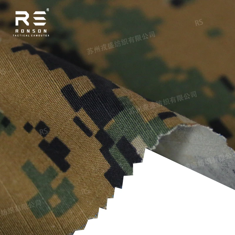 NC5050 تمويه Rip-stop MARPAT مموه مطبوع قماش تكتيكي مموه من القطن والنايلون