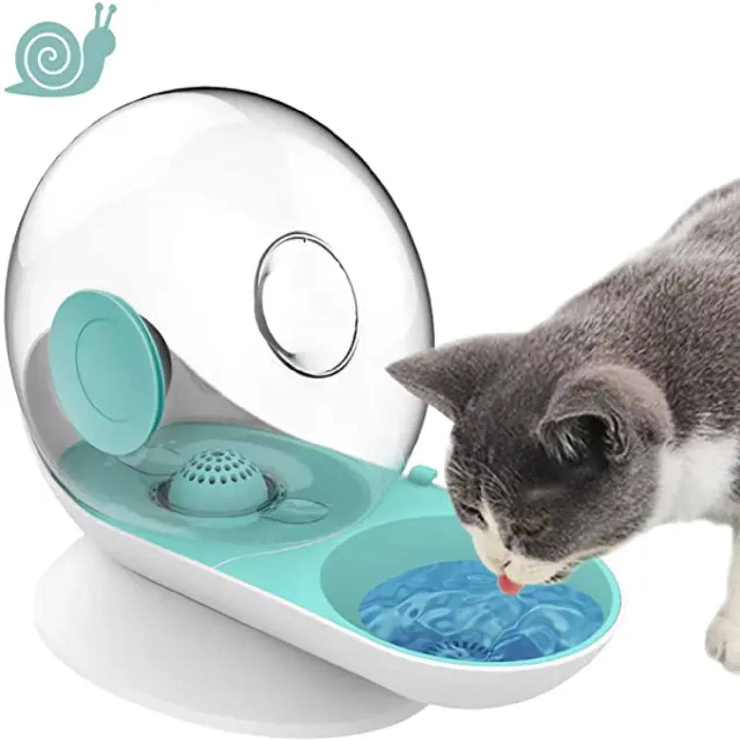 

Snails Bubble Cat Water Fountain Automatic Pet Water Dispenser for Cats Dogs Large Capacity Cat Drinking Bowls Pet Supplies