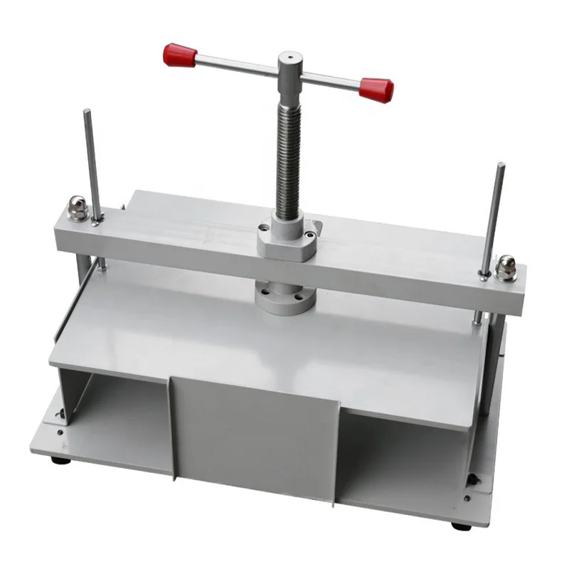 Desktop Small A3 A4 A4 Size Manual Hand Book Press Machine Letter Paper Flattening Machine In