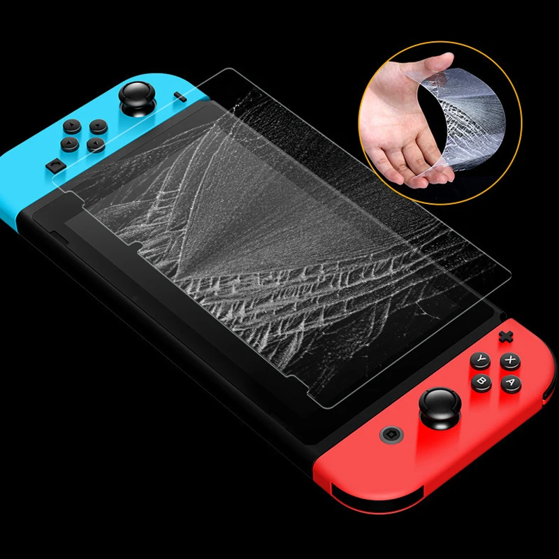 Imagem -03 - para Nintendo Switch Lite Oled 2.5d 9h 0.3 mm Filme de Vidro Temperado Protetor de Tela Clara 50 Peças