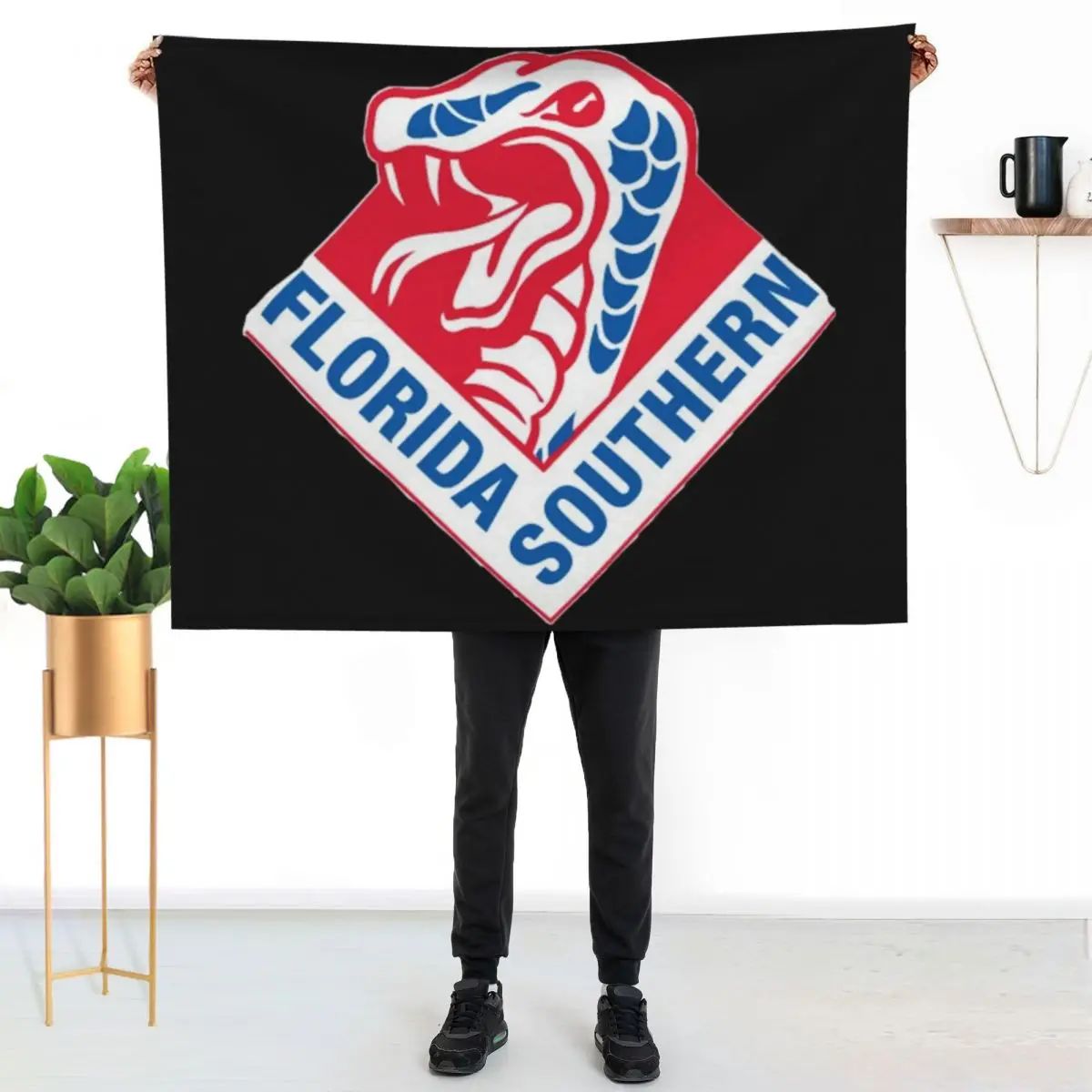 

Florida southern Throw Blanket Foldable Soft Warm Blanket for Outdoor Use