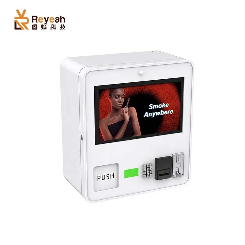 

Auto Self-service 24 Hours Dispenser Vendor Cashless Pay Mini Vending Machines With Age Verification