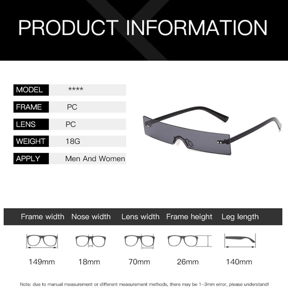 

Half Frame Dark Vintage Trendy Fashion Mens Women UV Protection Lightweight Durable Beach Travel Outdoor