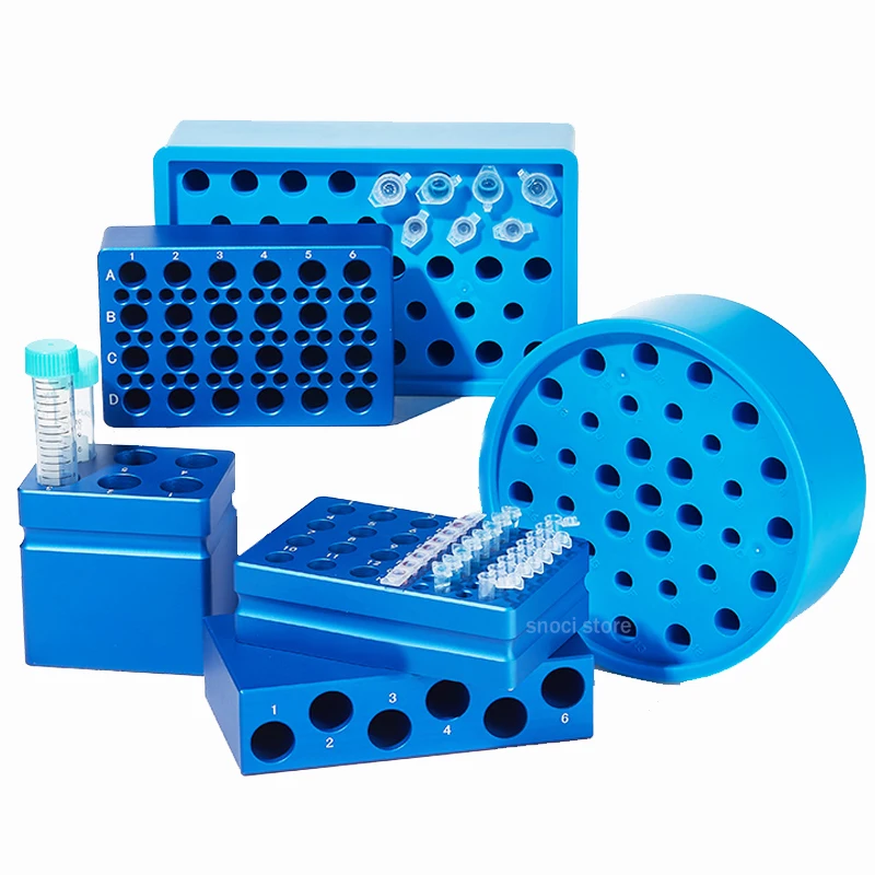 

Алюминиевый ящик для льда Стойка для центрифужных пробирок Стойка для пробирок для ПЦР Центробежная трубка Коробка для льда из ПЦР Низкотемпературная коробка Пластиковая коробка для морозильных пробинок