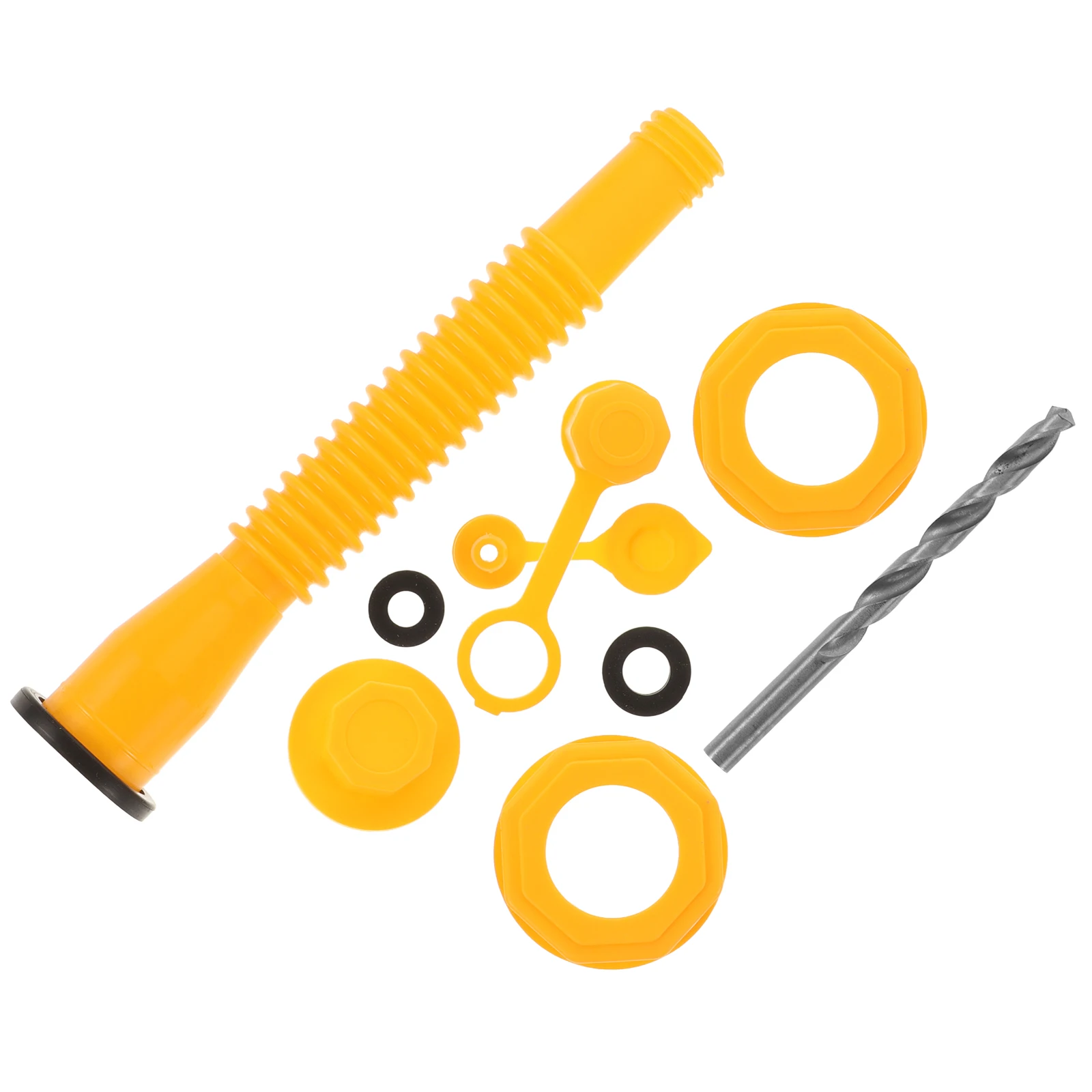 

Plastic Anti Slip Hexagonal Gas Can Nozzles Vents Replacement Jug Caps 8mm Drill Bit Urea Bucket Threads Fuel