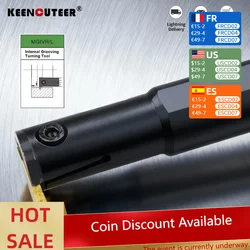 Suporte de ferramenta de ranhuramento série completa mgivr2016 mgivr2520 mgivr3125 mgivr3732 mgmn inserções de carboneto ferramenta de torneamento interno barra de torno