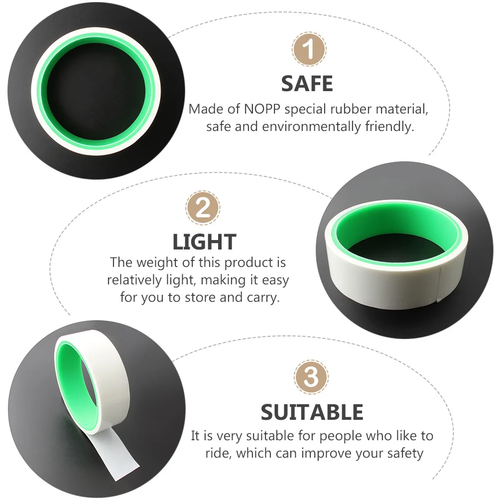 

1Pcs Bicycle Tire Liner Puncture Proof Belt Practical Nopp Rubber Easy to Carry and Store Cycling Anti Explosion Rim Tape