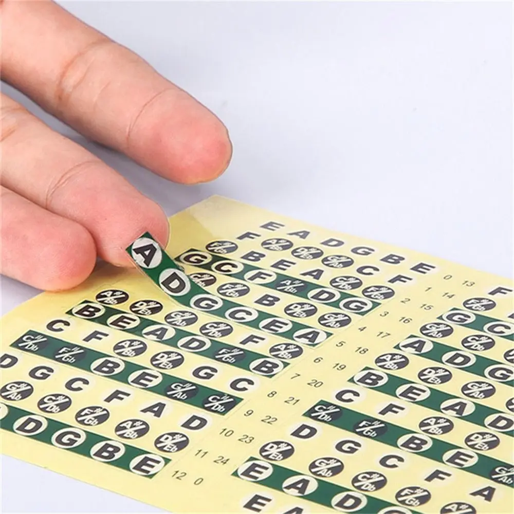 Наклейка-на-гриф-наклейки-на-электрогитара-наклейки-на-аккорды-для-гитары-наклейка-на-гриф-наклейки-на-гитарные-весы-наклейка-с-нотой-для-гитары