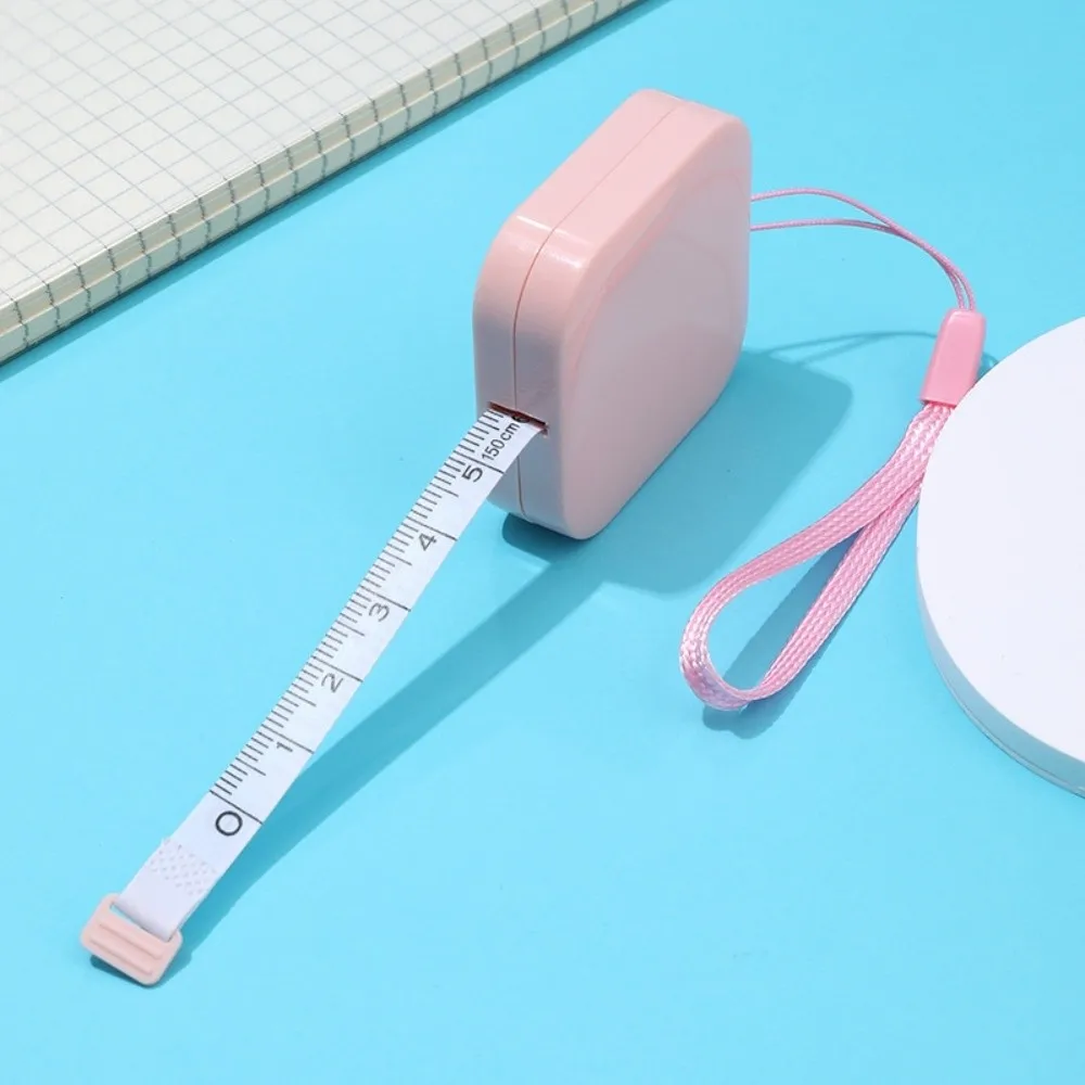 Dual Sided Scale Sewing Tape Measure Push Button Mechanism Retractable Design Body Measurement Tape CM/Inch Scale