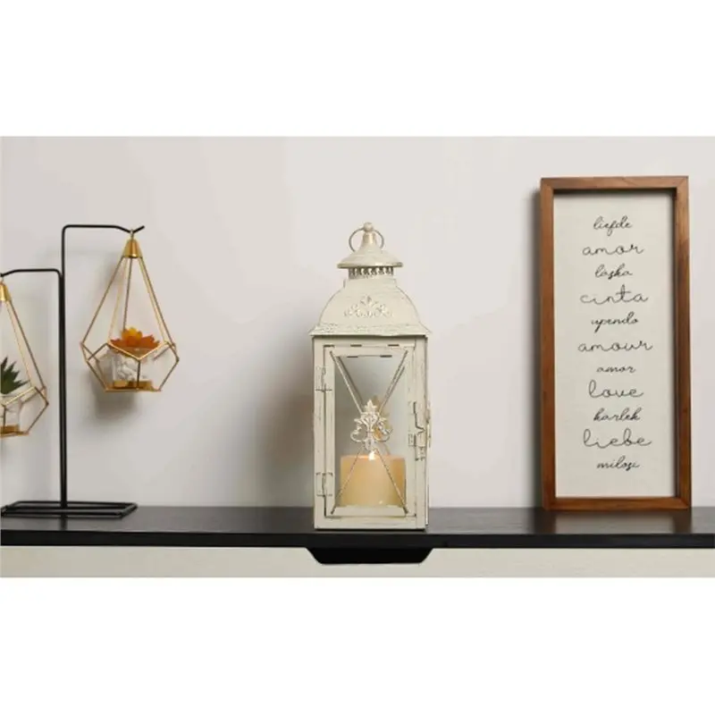 2025 Trend Glass And Metal Candle Holders-Vintage Ornaments, Elegant Design For Indoor/Outdoor Garden Courtyard Lighting Decorat