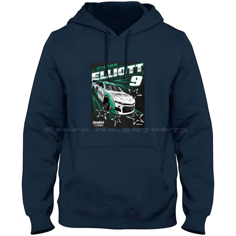 Chase Elliott 100% Pure Cotton Hoodie Tshirt Racing Race Hotweel Fast Drive Kyle Larson Hendrick Motorspot Denny Hamlin Kevin