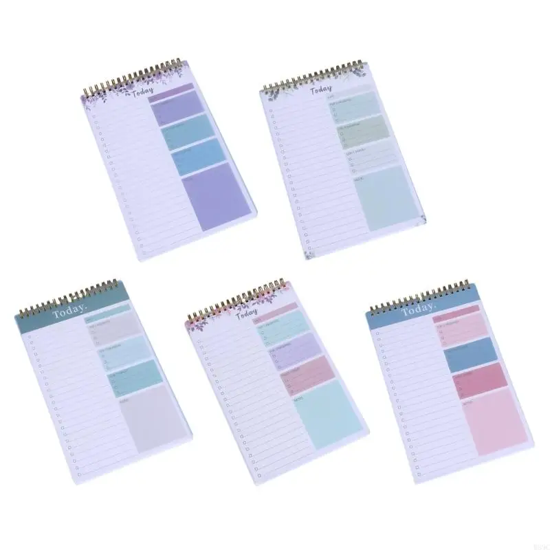 W89C 2 PCS Weekly Planer Notepads Journal Notebook to do list Notebook Daily Planer
