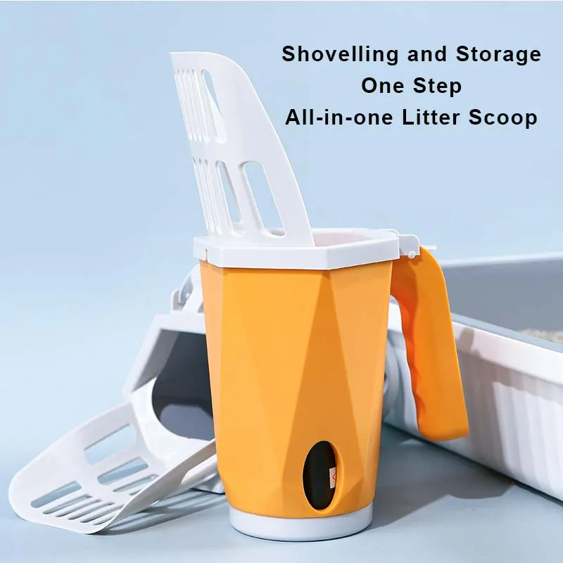 

Cat Litter Shovel Scoop for Pet Filter Clean Toilet Garbage Picker Cat Supplies Accessory Cat Litter Box Self Cleaning