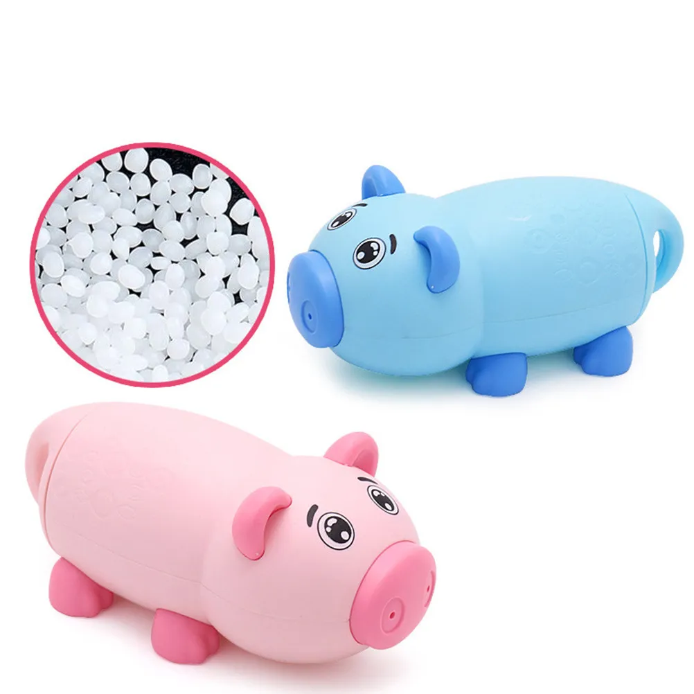 1Pcs Pig Shaped Water Gun Premium Plastic Small Size Lightweight Summer Pool Fun Interactive Gift for Kids
