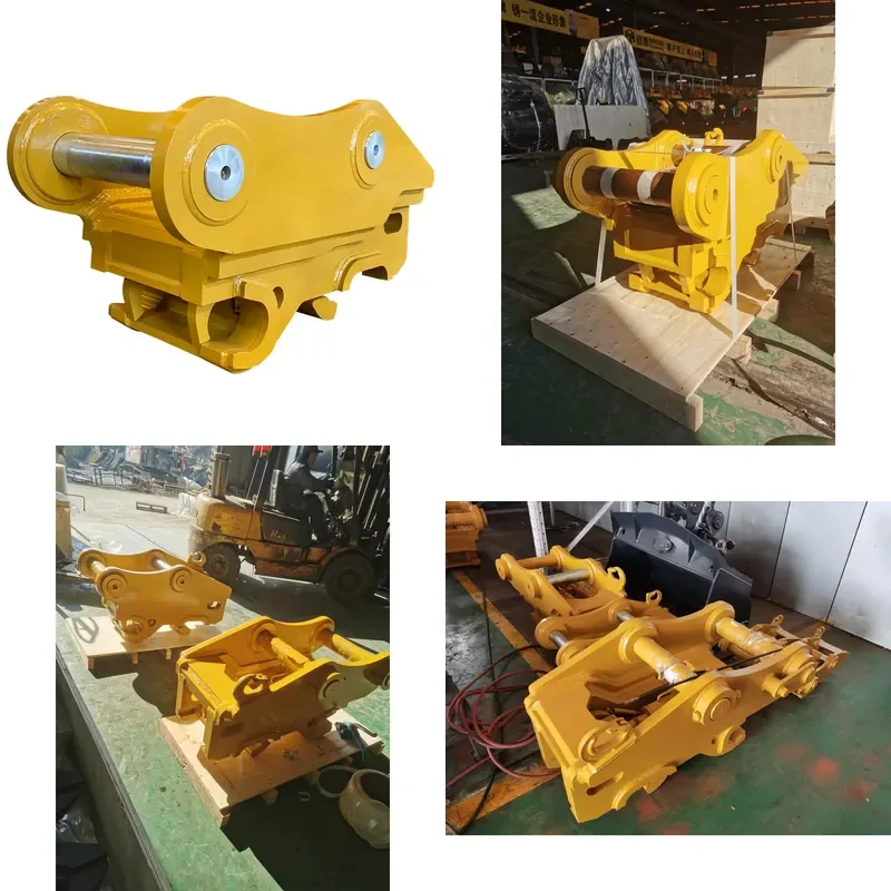 Quick Hook Device for 50t Excavator Double Lock System Compatible with Sizes 3-4 5-7 6-9 10-15 19-24 25-36 35-45 38-Monde