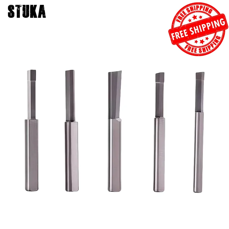 Stuka Keyway Broaching DM Series Cutter Carbide for CNC Machine to Cut Blind Internal Keyway Slot Groove Spline Shaft