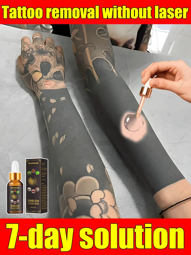 

Tattoo cleaner, deeply decomposes pigments and lightens stubborn tattoos
