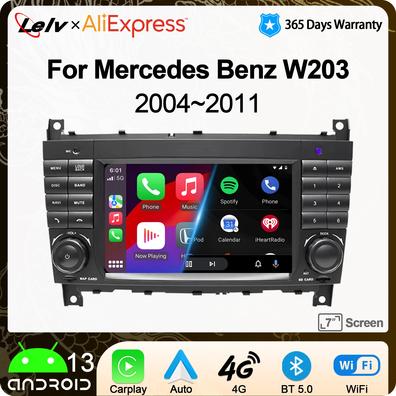 Lelv 7" Android 13 …