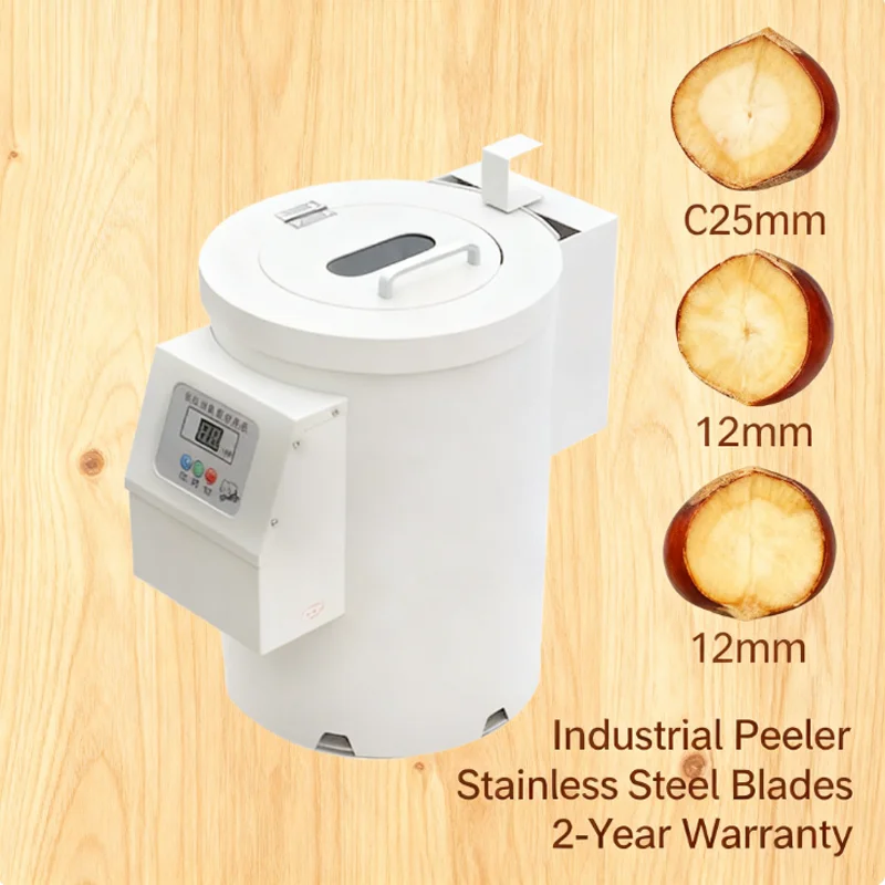 

Коммерческая машина для очистки каштанов Интеллектуальная автоматическая машина для очистки каштанов Очистка каштанов