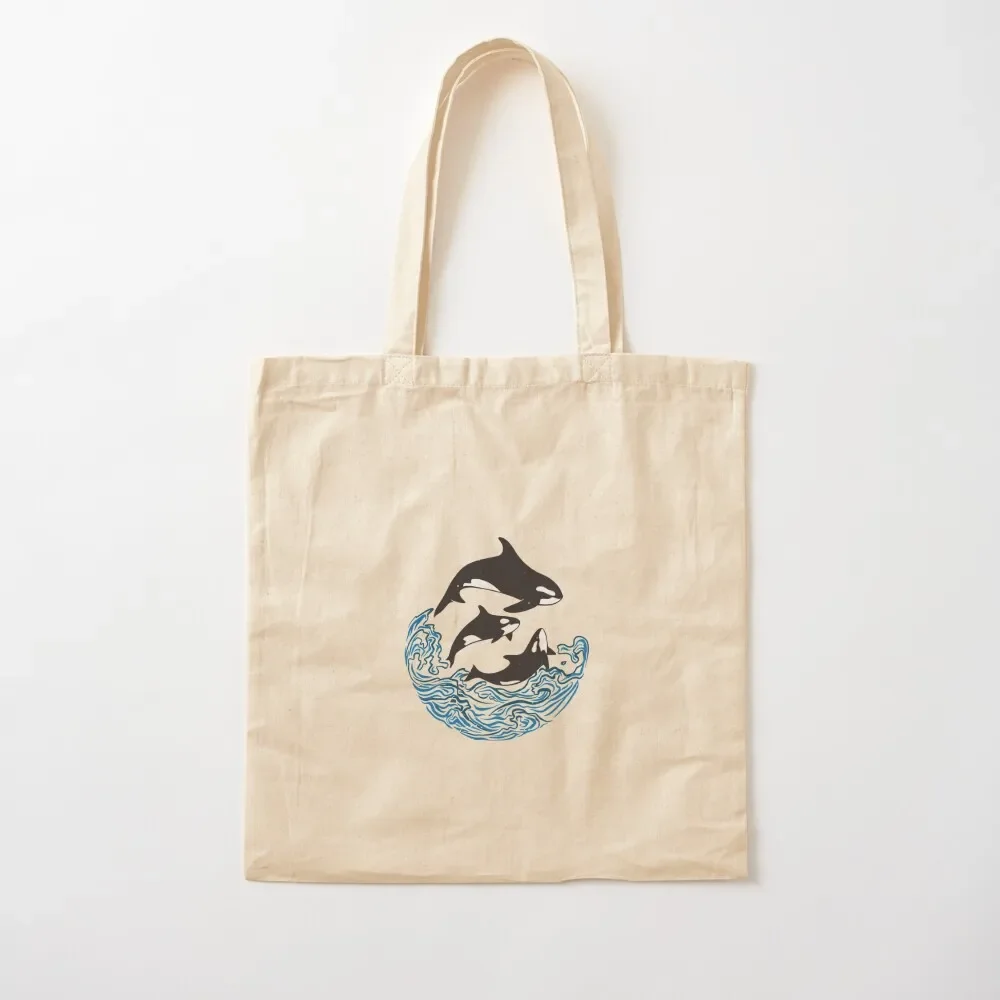 

Orca Family Tote Bag tote bags cloth bags eco pack Bag