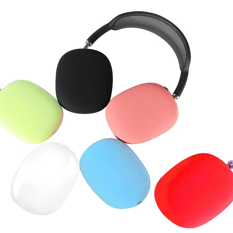 Hot TTKK Earpads Cover Protective Case Silicone Earcup Protectors For  Max Wireless Headphones