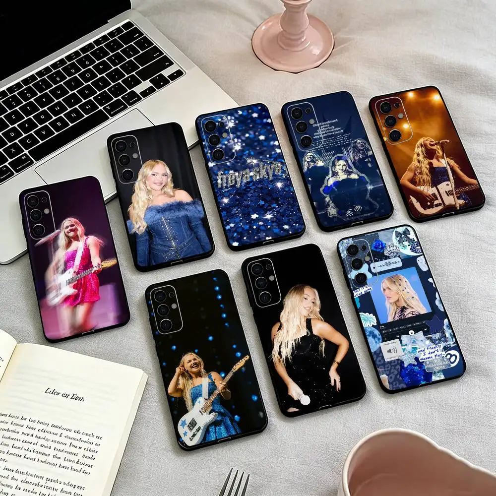 F-Freya S-Skye-s Phone Case For Samsung S25,S24,S21,S22,S23,S30,Ultra,S20,Plus,Fe,Soft Silicone Black Cover