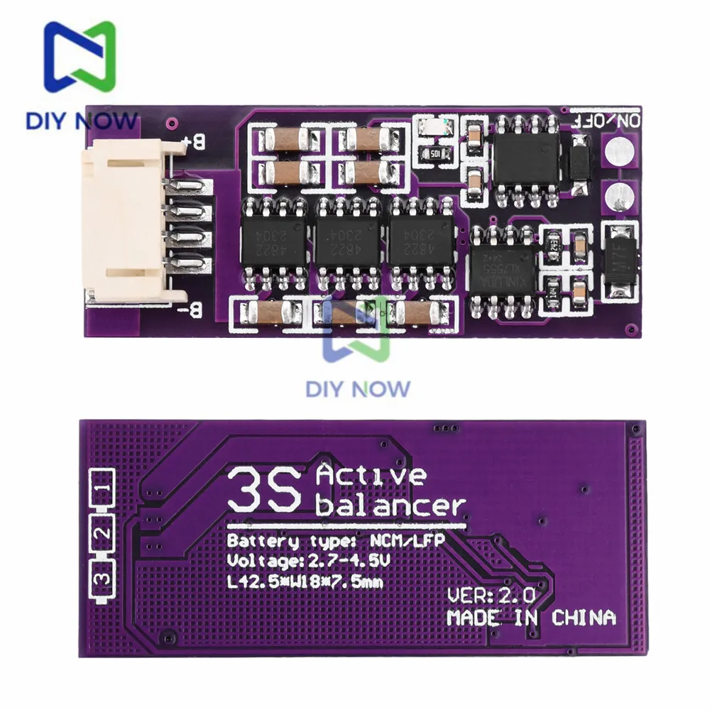 3S 4S 5S 6S 7S 8S 13S 14S 17S 21S 1.5A batteria agli ioni di litio piastra di equalizzazione attiva capacitiva ad energia ad alta corrente
