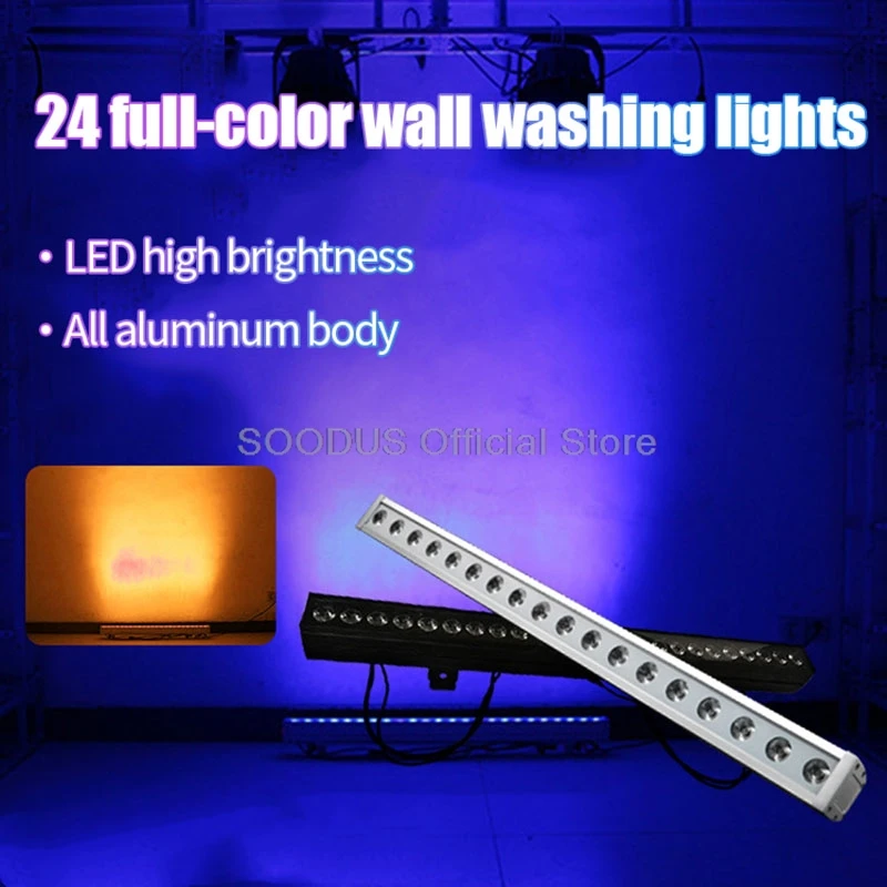 LED Lights 250W Voice Control 18 Eyes Stage Audience Atmosphere Light for DJ KTV Wedding Party Music Festival Disco Show Stage