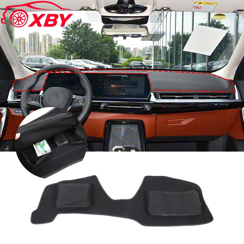 

Для BMW X2 2025 + овчина, органайзер для приборной панели автомобиля, коврик для хранения, органайзер для укладки, аксессуары