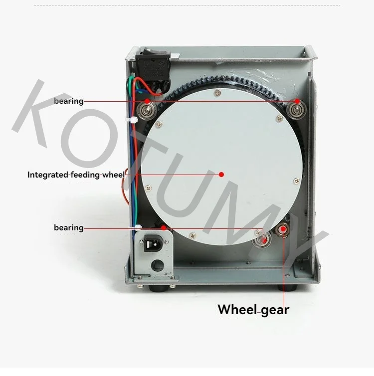 Track Screw Supply Machine Fully Automatic Screw Dispenser Screw Machine Adjustable Track Feeder