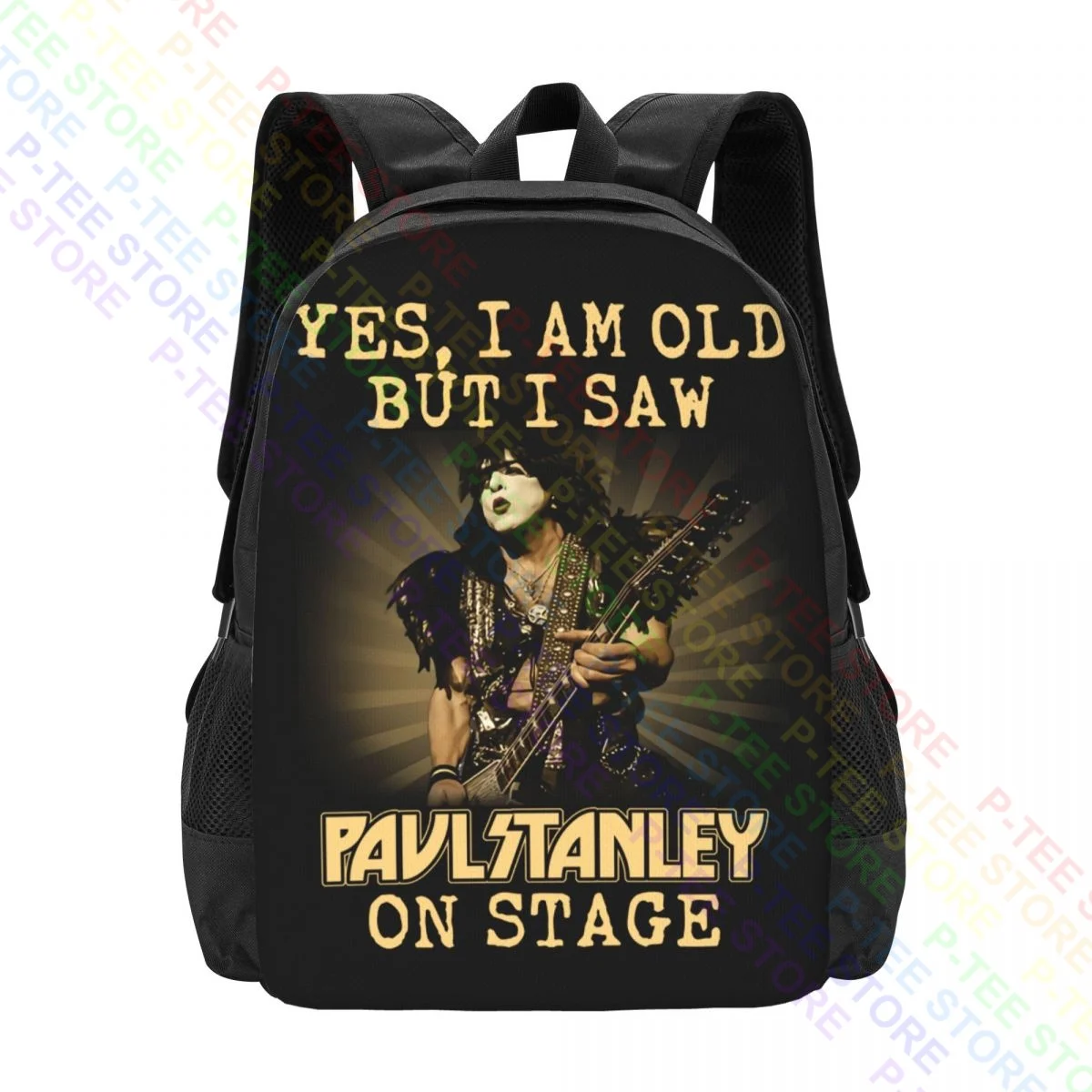 Yes I Am Old But I Saw Paul Stanley On StageBackpack Large Capacity Backpack Sports Bag