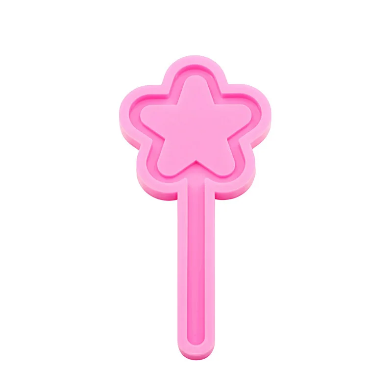 Shiny Mirror Magic Wand Silicone Mold
