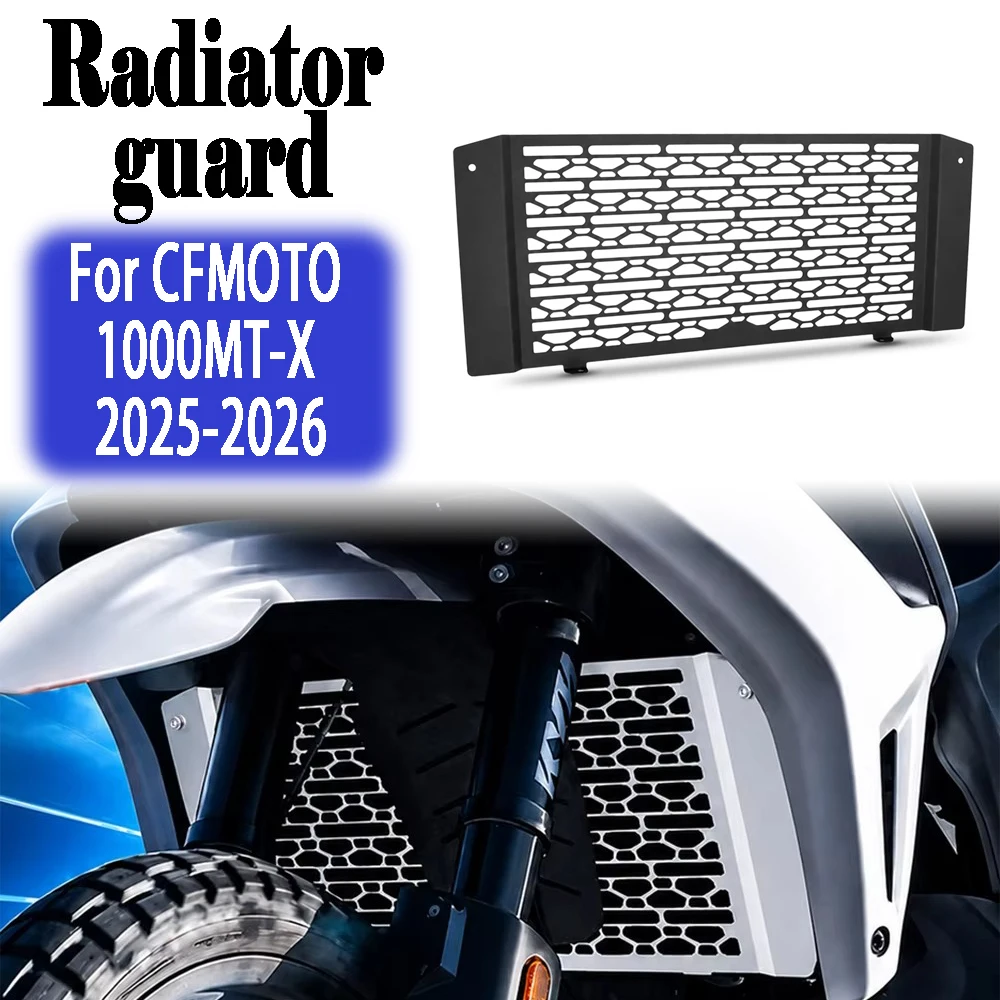 For CFMOTO cfmoto 1000 MT-X 2027 2026 1000MTX 2025  New Motorcycle Radiator Guard Grille Grill Cover Protection Accessories
