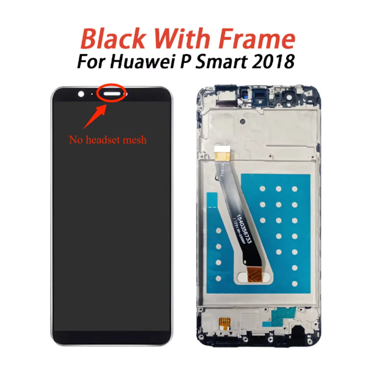 For Huawei P Smart 2018 LCD FIG-LX1 LX2 LX3 FIG-LA1 Display Touch Screen Assembly P Smart 2018 LCD Screen Replacement Parts