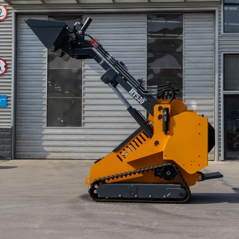Manufacturer Supply HT530 Crawler Skid Steer Loader Multifunctional Loading Machine For Municipal Farm Road Construction Work