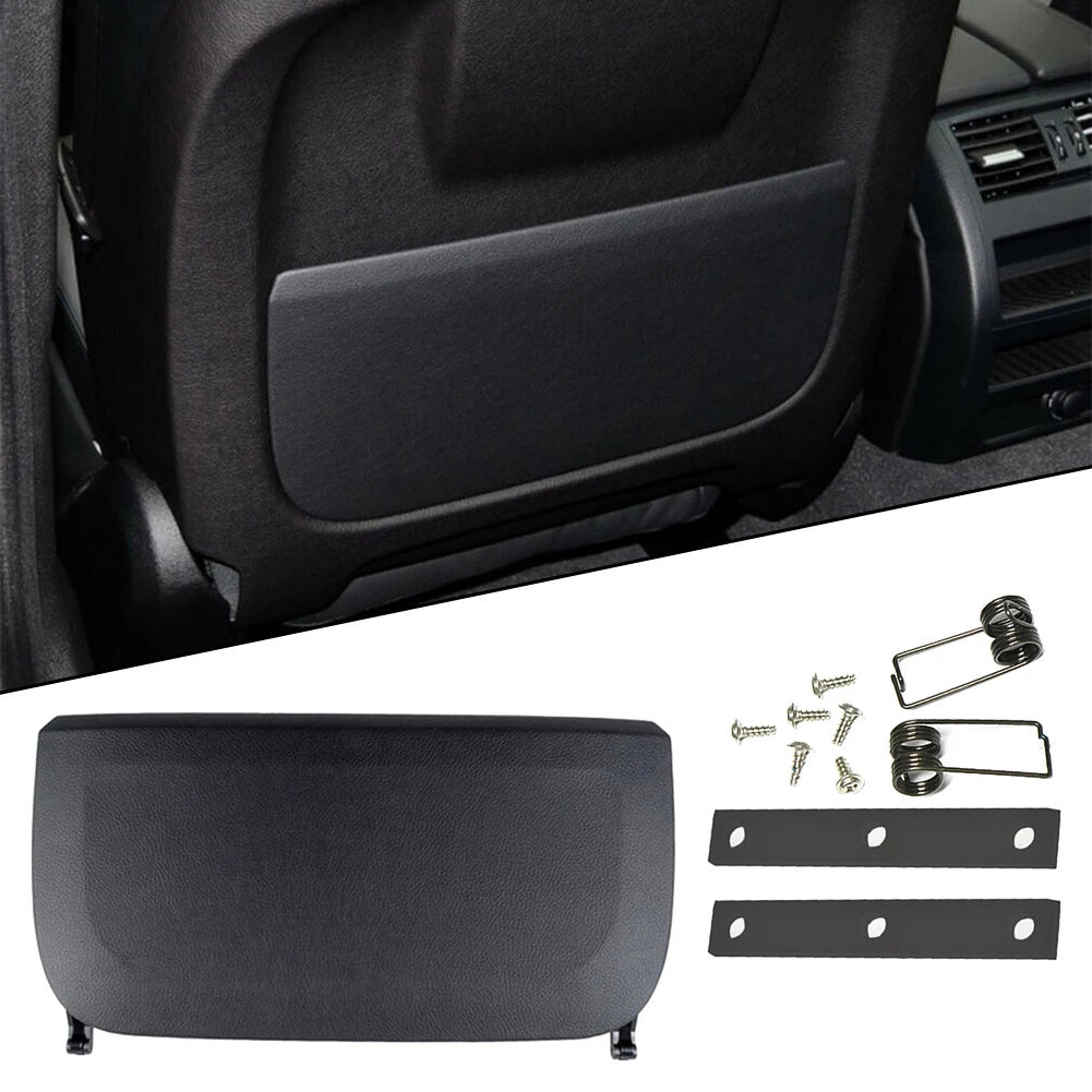 Car Left Right Seat Backrest Leather Storage Panel Cover Trim For BMW 5 F10 GT 7 Series F01 F02 Replacement Car Back Panel Cover