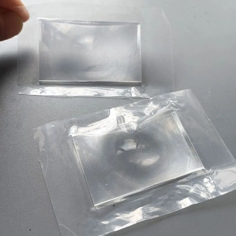 110X90mm Rectangular Fresnel Lens Drone Helmet Eyepiece Accessories DIY Mirror Projector Accessories Multiple Focal Length