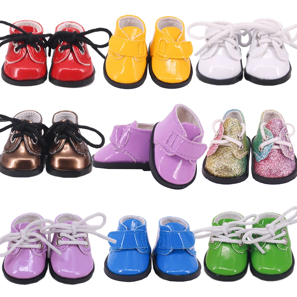 5.5Cm Mini Toy Shoes,Suitable For BJD 1/6,14.5 Inches,Wellie Wisher,Nancy and Paola Reina 32-34 Cm,20Cm EXO Star Doll Kids Toy