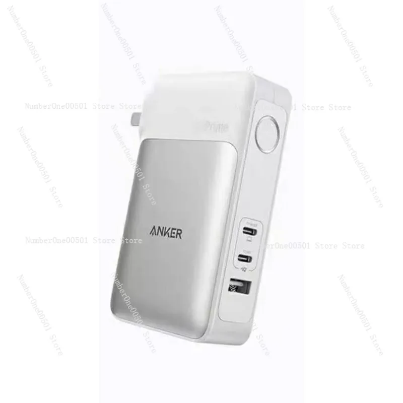 Original 733 Power Bank GaNPrime PowerCore 65W Fast Charge Compact Foldable Wall Charger 10000mAh Portable Power Bank