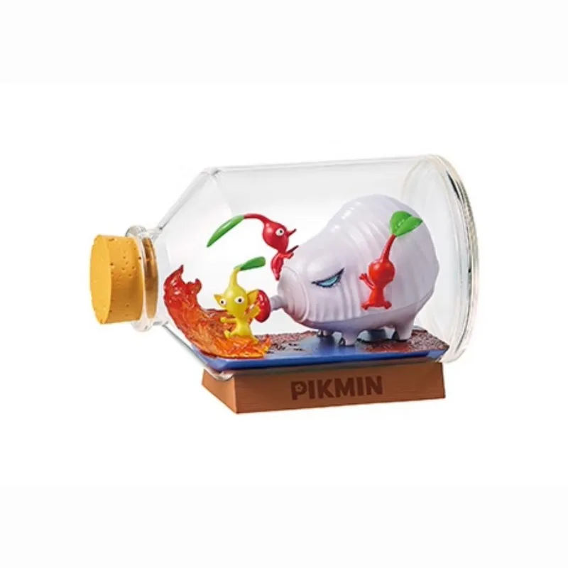 Oryginalny prawdziwy rement PIKMIN TERRARIUM butelka mały świat ciekawy miniaturowy rekwizyt materiały dekoracyjne zabawka figurka prezent