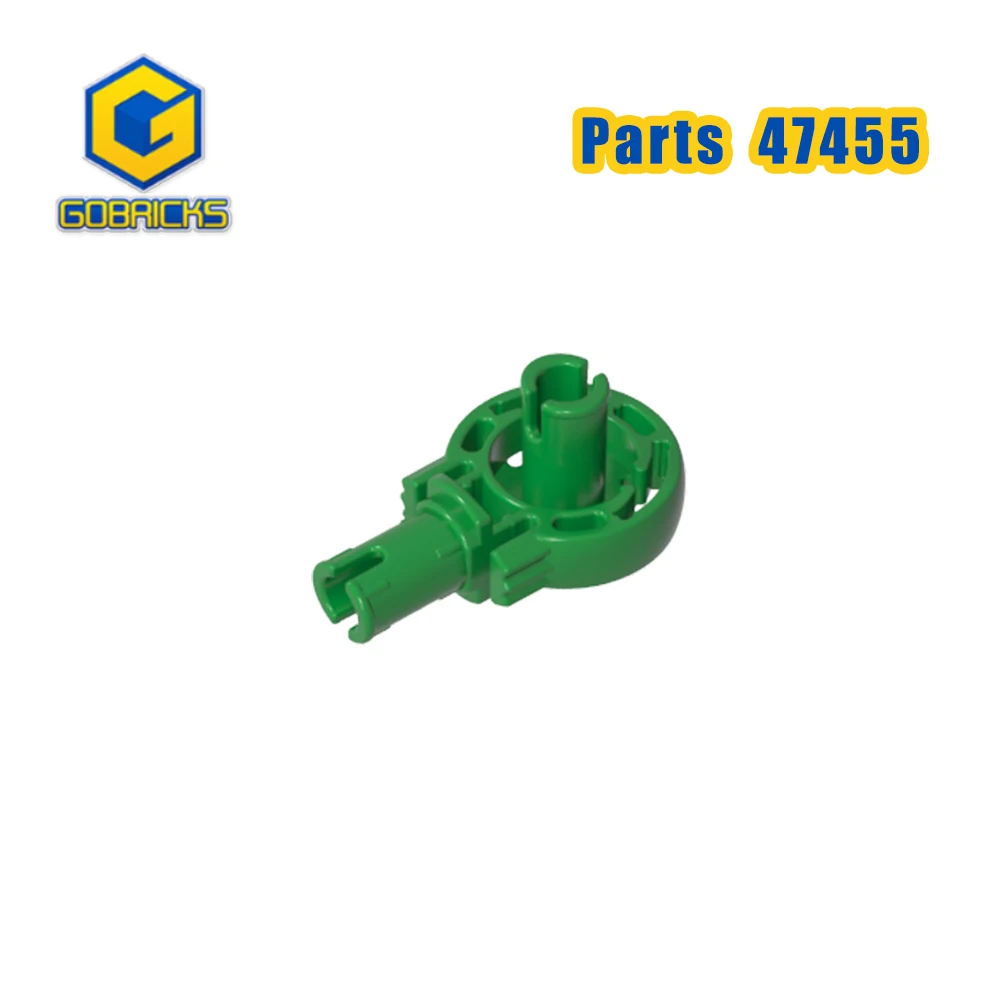 

Gobricks 100 г/125 шт. MOC 47455 технические вращающиеся кирпичи шарнирная шариковая петля с двумя перпендикулярными штифтами детали фрикционный строительный блок