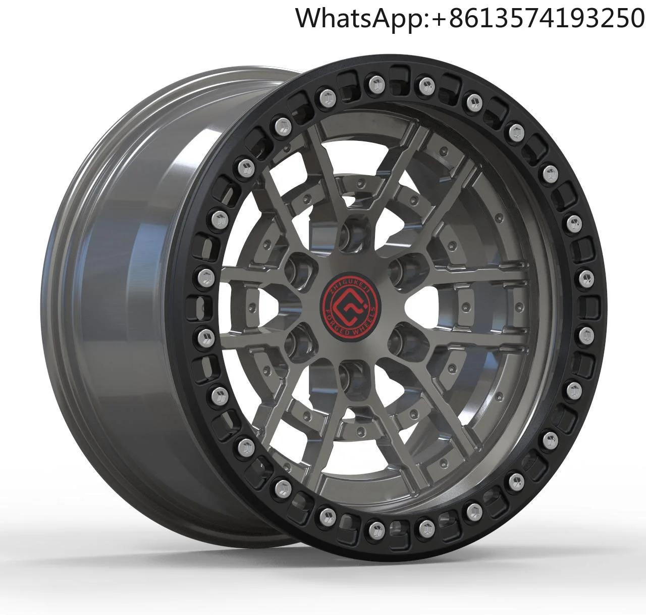 

For 17/18 Inch Car Wheels Alloy Wheels Black Silver OEM Custom Color Design Chrome Material with Anti-shedding Plate