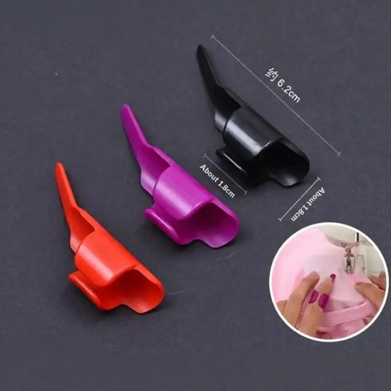 DIY Patchwork Tool Awl Hook Finger Protection Sleeve Sewing Line Controller Sewing Accessories