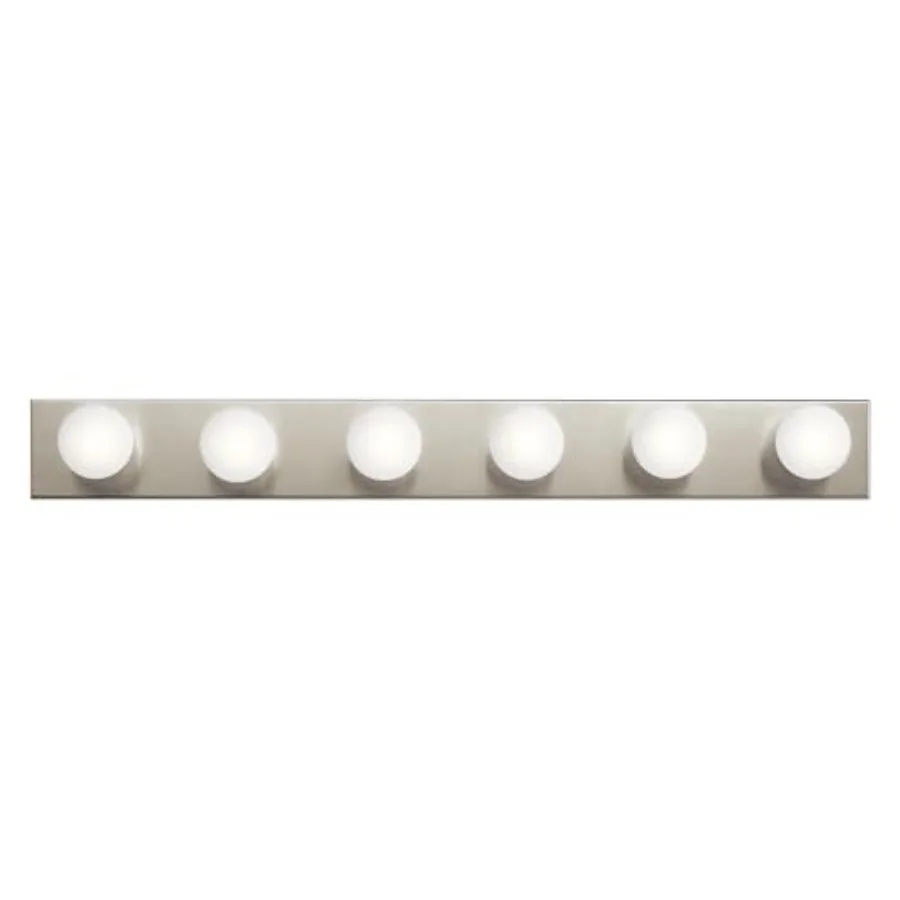 

Светильник для ванной комнаты Bath Bar Vanity Light, 6-ламповый, традиционный, 36 дюймов (длина) x 4,25 дюйма (высота), 626NI